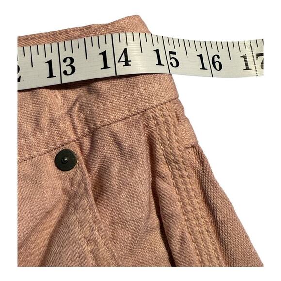 NEW Madewell x MN Dye Studio Pink Perfect Vintage Wide-Leg Carpenter Jean Size 8 - Picture 6 of 9